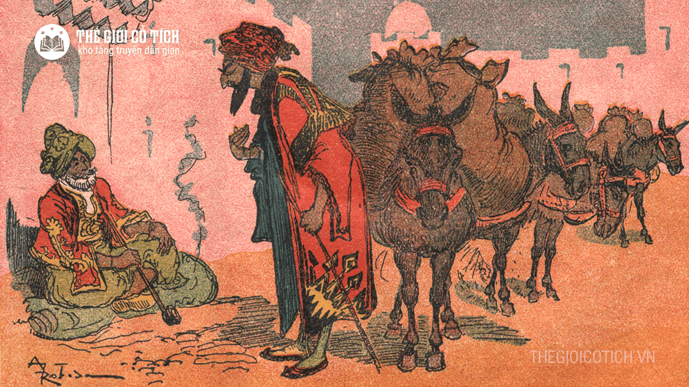 Tên cướp và bác thợ giày Baba Mustafa