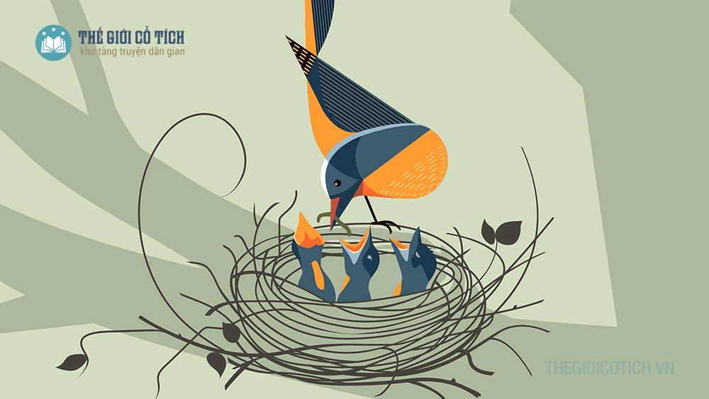 Bài thơ Con chim non