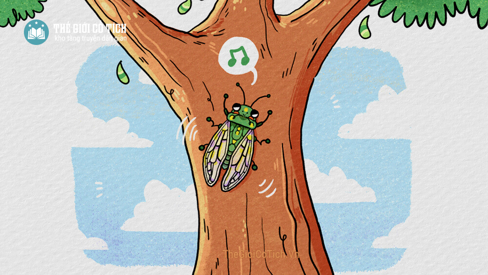 Truyện sự tích con ve sầu