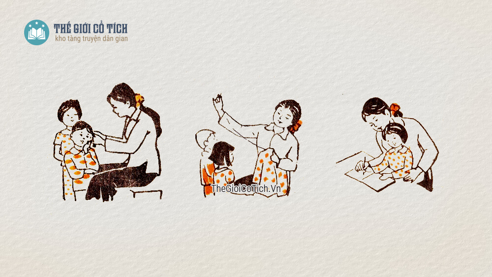 Bài thơ Bàn tay cô giáo