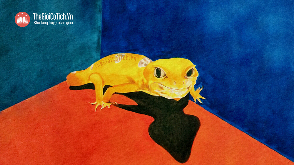 Truyện cổ tích Sự tích con thạch sùng