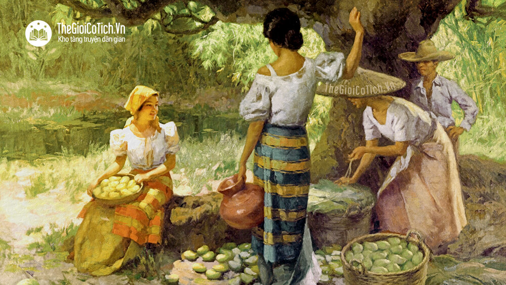 Truyện sự tích cây xoài