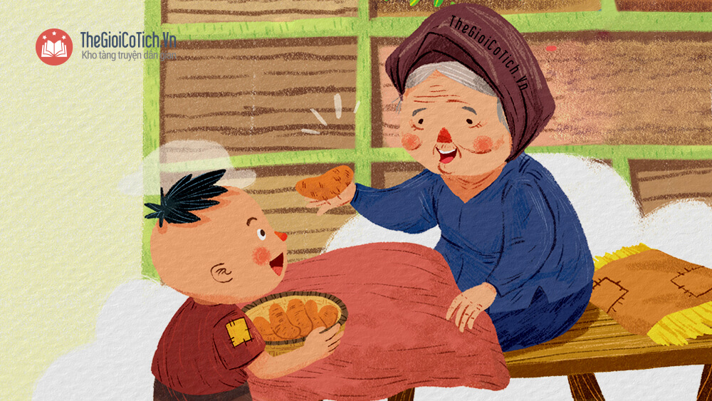 Truyện sự tích khoai lang