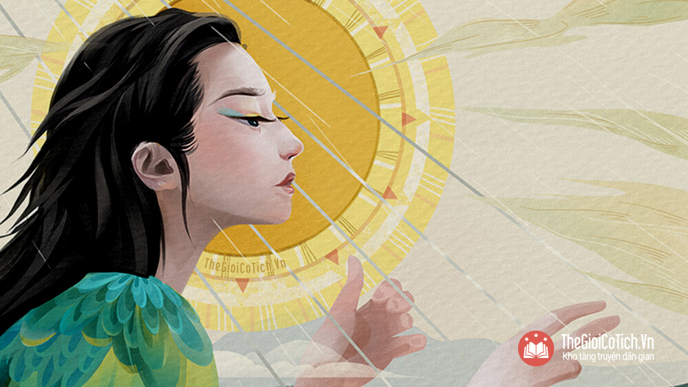 Nhấn vào ảnh để phóng to Sự tích sao Hôm và sao Mai